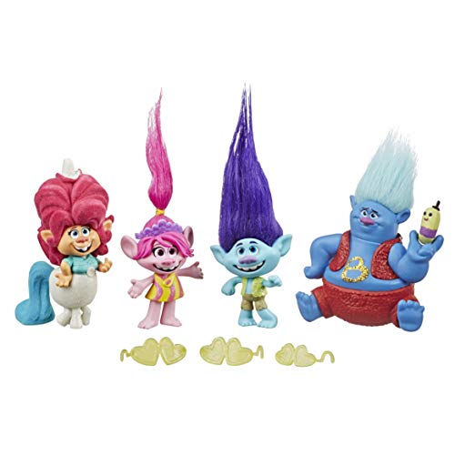 Trolls - Pack 4 Trolls (Hasbro, E84065L0)