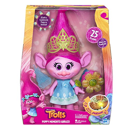 TROLLS Poppy Momento Abrazo, Multicolor. (Hasbro B6568105)