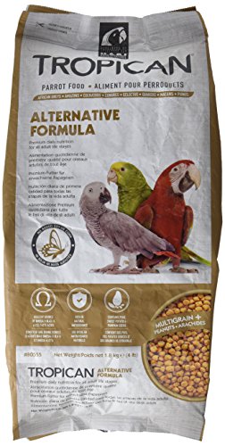 Tropican Alimento para Loros con Formula Alternativa - 1,8 kg