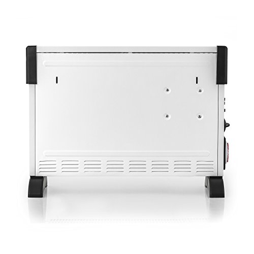 TROTEC Convector TCH 22 E, 2.000 W, 3 Niveles de Calefacción, Termostato Regulable, Función Anti-Congelamiento, Portátil, Silencioso, Hogar