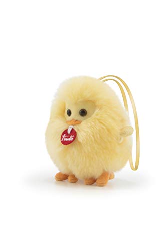 Trudi Charm Pollito Peluche Mini hangable, Color Amarillo, XXS (29081)