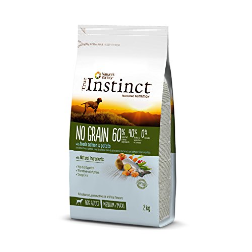 True Instinct No Grain Pienso para Perros Medium Adult con Salmón - 2000 gr