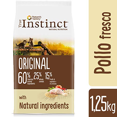True Instinct Original Comida Para Gatito con pollo y arroz integral - 1.25 kg