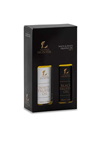 TruffleHunter Set de aceite de trufa negra y blanca (2 * 100ml)