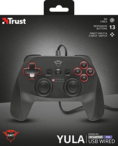 Trust Gaming GXT 540 - Gamepad para Playstation 3 y PC