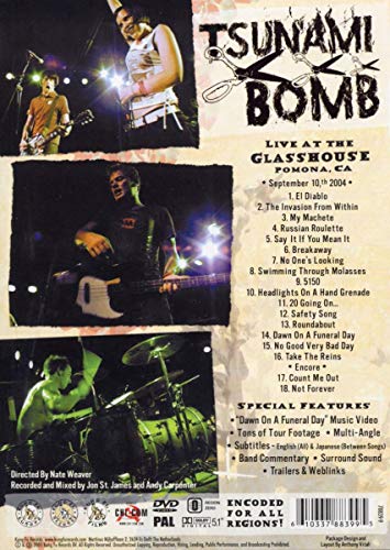 Tsunami Bomb - Live at the Glass House [Alemania] [DVD]