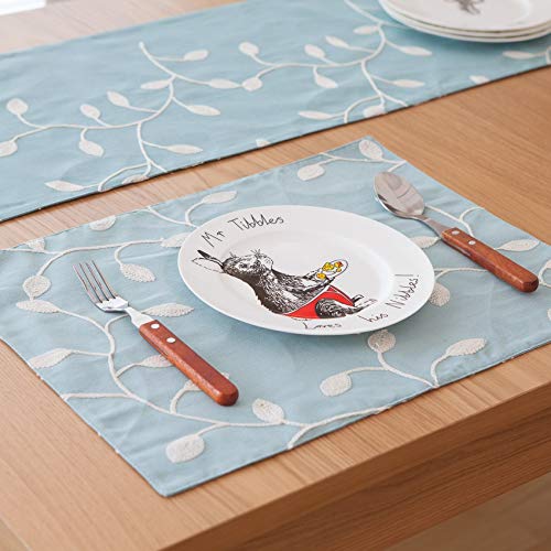 TUANZI Squisito Runner da tavolo Inicio Camino de Mesa Mantel algodón Decorativo clásico Mesa de Cama Mat Comedor Partido decoración per Feste, ristoranti e attività all'aperto