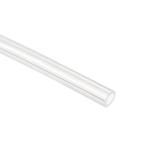 Tubo de silicona uxcell de 2 mm de identificación x 3 mm de diámetro exterior de 3,3 pulgadas flexible de goma de silicona tubo de manguera de aire transparente para transferencia de bomba