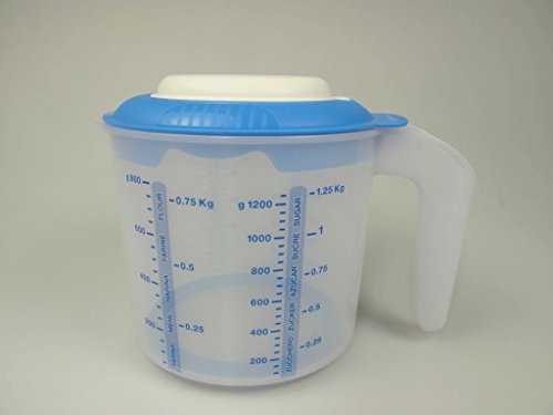 Tupperware Hornear Jarra Medidora Candy Mini 1,2 l azul para mezclar de Mix – Vaso para mezclar 31068