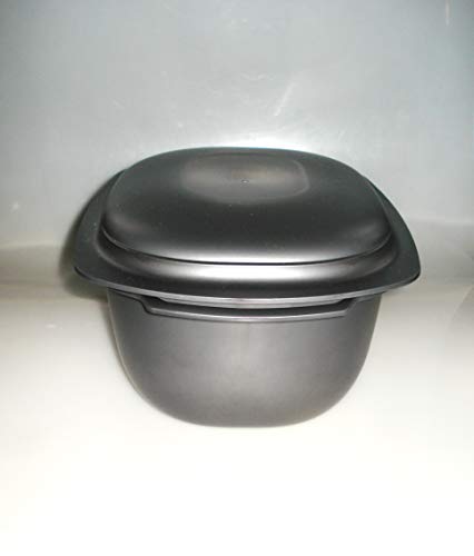 Tupperware Ultrapro Molde para Hornear y Tapa Cazuela, Silicona, Negro, 30x22.6x11.7 cm, 2 Unidades