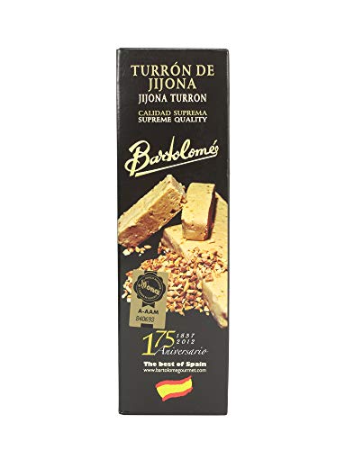 Turrón de Jijona Suave - Calidad Suprema - tableta 70 gramos - Sin Gluten