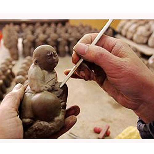 TWDYC Regalos Estatuillas de la Arcilla China bebé Estatuillas de la Arcilla Hecha a Mano Artesanía Adornos pequeños