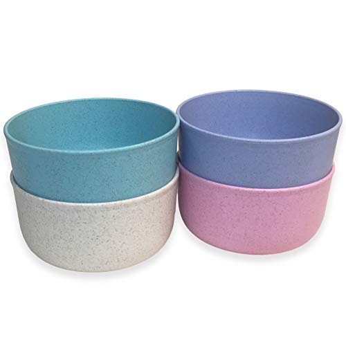 Twinkle - RainBowls – Cuencos Ecológicos para Bebe – Pack 4 Boles Eco Infantil para BLW y Aprendizaje Bebes