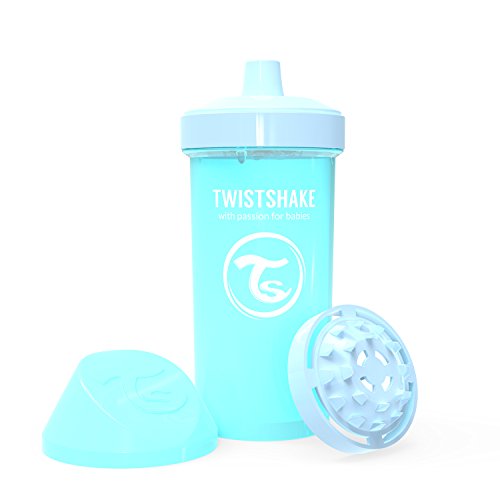 Twistshake 78280 - Vaso con boquilla, color pastel azul