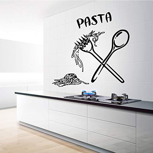 TYLPK Patrón de pasta Pegatinas de pared Decoración del hogar Sala de niños Sala de estar Cocina Decoración del hogar Pegatinas de pared rosa 30X28CM