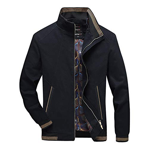 U/A Chaqueta de Hombre Chaqueta de algodón Lavado Chaqueta de Hombre Ropa Casual