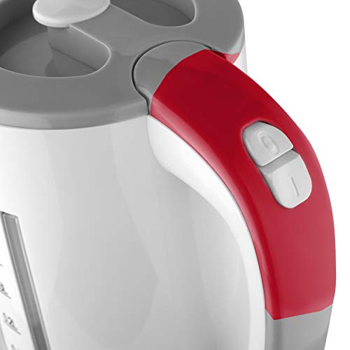 Ufesa HA7010 Hervidor de Agua Color Blanco/Rojo, 800W, 0.5L