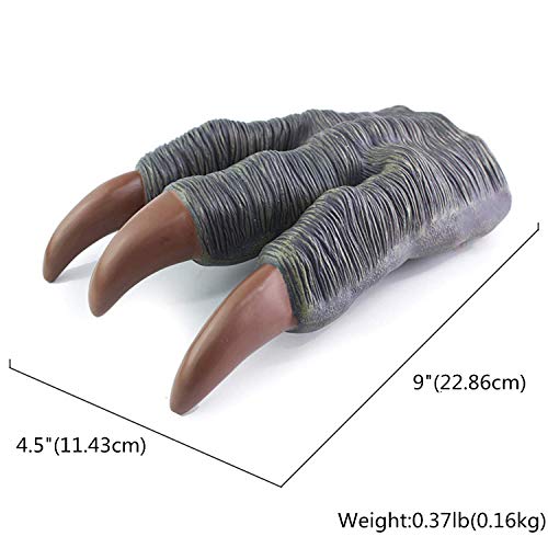 Ulalaza 1 par Jurassic World Dinosaur Claws Fun Dino Toys para niños y Adultos Party Supplies