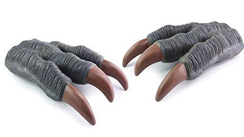 Ulalaza 1 par Jurassic World Dinosaur Claws Fun Dino Toys para niños y Adultos Party Supplies