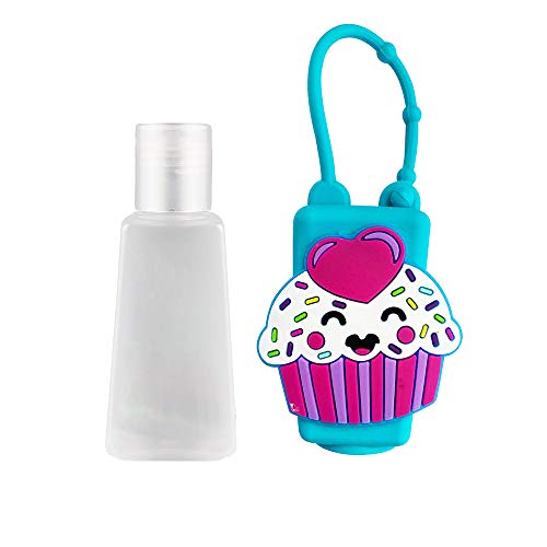 Ulife Mall 6 Piezas Botellas de Viaje Portátiles, 30ml Botellas Vacía Contenedor Rellenable para Desinfectante de Manos, Jabón Líquido, Champús, Loción Accesorios de Viaje para Niños - Arco Iris