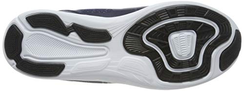 Umbro Velo Run, Zapatillas de Running para Hombre, Azul (Dark Navy/White/Shocking Orange FSU), 43 EU