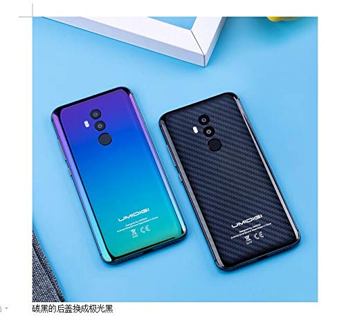 UMIDIGI Z2 Smartphone Libre Dual 4G Volte Smartphones con Bandas Globales Android 8.1Smartphone 19: 9 FHD 6.2 Pulgadas 4GB RAM + 64GB ROM 16MP + 8MP Cámara Cuádruple [Twilight]