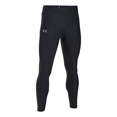 Under Armour Run True Heatgear Tight Leggings, Hombre, Negro (001), S