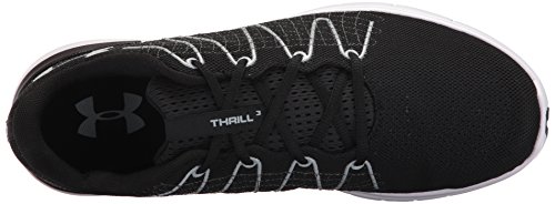 Under Armour Ua Thrill 3 Zapatillas de Running Hombre, Negro (Black 001), 42.5 EU (8 UK)