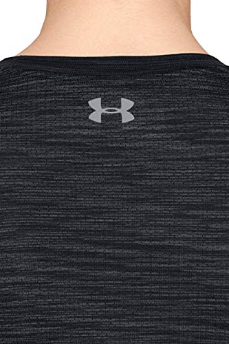 Under Armour Vanish Seamless Short Sleeve Camiseta, Hombre, Negro (Black/Graphite 001), L