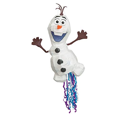 Unique Party - Piñata de Olaf de Disney Frozen 2, Para Tirar (77330)