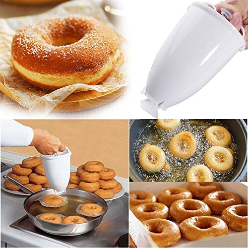 UniquePlastic buñuelo fabricante del buñuelo Máquina MoldTool cocina pastelería Hacer Bake Ware dispensador máquina portátil rápido