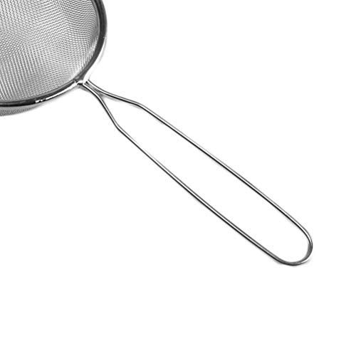 UPKOCH Colador de Harina de Cedazo de Acero Inoxidable Utensilio para Cocina