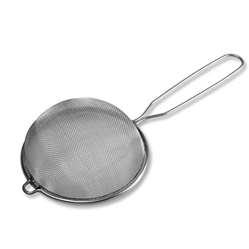 UPKOCH Colador de Harina de Cedazo de Acero Inoxidable Utensilio para Cocina