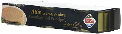 Usisa - Conserva de Pescado | Atún de Almadraba en Aceite de Oliva Virgen Extra - 8 Unidades (3 x 52 g)