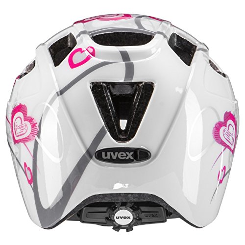 Uvex 414807 - Casco de Ciclismo, blanco / rosa, 51-55 cm