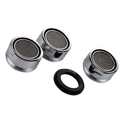 VABNEER 3 piezas Filtro grifo de accesorios de grifo Difusor Filtro grifo de ahorro de agua con junta Para cocina y baño