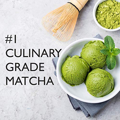VAHDAM, té verde matcha de vainilla (50 porciones) | 100% PURE Matcha Tea Powder de origen japonés | 137x ANTIOXIDANTES | Té verde para bajar de peso | SUPER COMIDA de Japón, 100 g