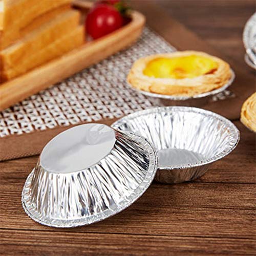 Vajilla de Aluminio Bicarbonato de huevo Tarta de Magdalena del Pan caliente de la venta 250pcs placa de molde de estaño