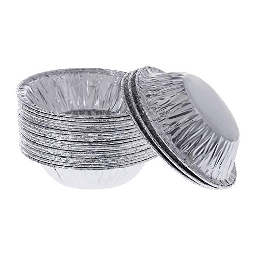 Vajilla de Aluminio Bicarbonato de huevo Tarta de Magdalena del Pan caliente de la venta 250pcs placa de molde de estaño