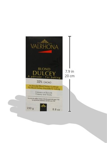 Valrhona - Les Mini-Blocs à Pâtisser - Chocolat Blond - Dulcey 32% - 250g