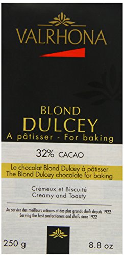 Valrhona - Les Mini-Blocs à Pâtisser - Chocolat Blond - Dulcey 32% - 250g