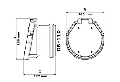 Válvula Antirretorno Rana Tapa DN 110 – Capricornio