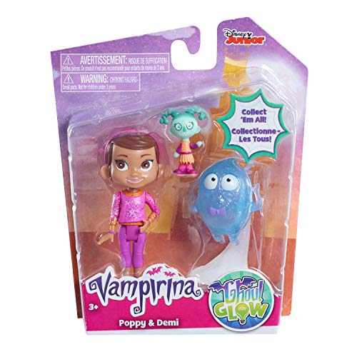 Vampirina-78068 Figuras Amigos Poppy and Demi, Multicolor (Bandai 78068)