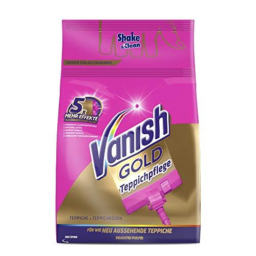 Vanish Power polvo Clean y limpiador de superficies de Fresh grande de alfombra, 1er Pack (1 x 750 g)