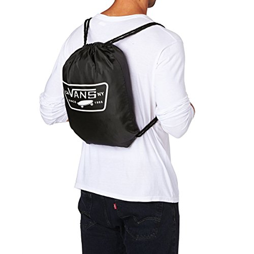 Vans League Bench Bag Mochila Tipo Casual, 44 cm, 12 Liters, Negro (Black/White)