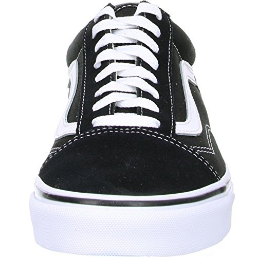 Vans Old Skool, Zapatillas Unisex Adulto, Negro (Black/White), 44.5