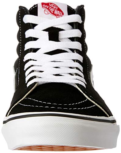 Vans, Zapatillas Altas Unisex Adulto, Negro (Black/White), 43 EU