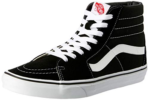 Vans, Zapatillas Altas Unisex Adulto, Negro (Black/White), 43 EU