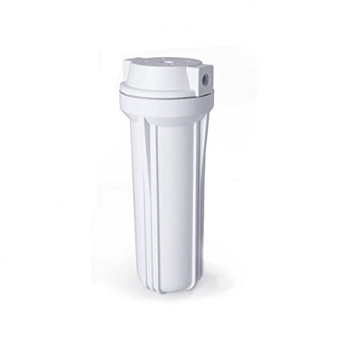 Vaso 10" blanco rosca 1/4 para equipo de osmosis inversa. Bbagua