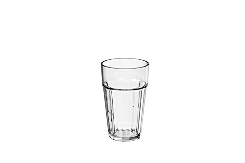 Vaso Agua-Zumo Irrompible Transparente (12 uds.)